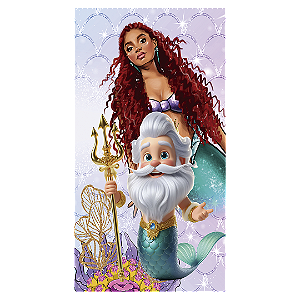 Faixa Lateral - Princesa Ariel - Sublimado 3D