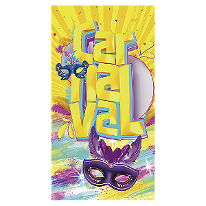 Faixa Lateral - Carnaval - Sublimado 3D