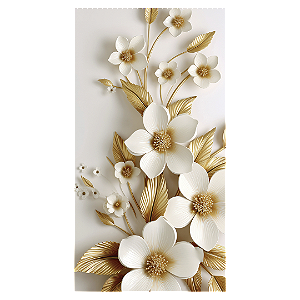 Faixa Lateral - Bodas De Ouro - Sublimado 3D