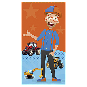 Faixa Lateral - Blippi - Sublimado 3D