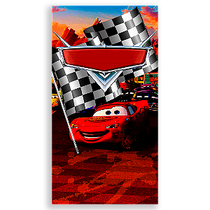 Faixa Lateral - Carros McQueen - Sublimado 3D