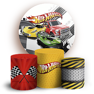 KIT Redondo e Trio - Hot Wheels - Sublimado 3D