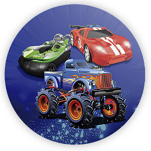 Painel de Mesa - Hot Wheels - Sublimado 3D