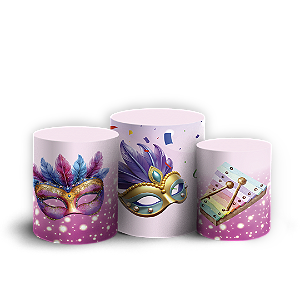Trio Cilindro - Carnaval - Sublimado 3D