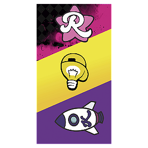 Faixa Lateral - Os Rosas - Sublimado 3D