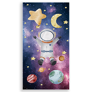 Faixa Lateral - Astronauta - Sublimado 3D