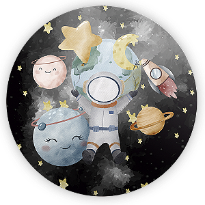 Painel de Mesa - Astronauta - Sublimado 3D