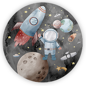 Painel de Mesa - Astronauta - Sublimado 3D