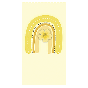 Faixa Lateral - Arco Iris Boho - Sublimado 3D