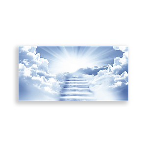 Painel Retangular - Nuvens Céu - Sublimado 3D