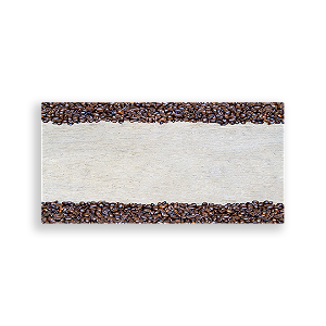 Painel Retangular - Fundo Cafe - Sublimado 3D