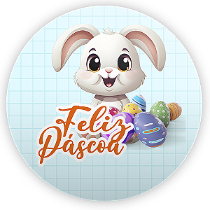 Painel de Mesa - Páscoa - Sublimado 3D