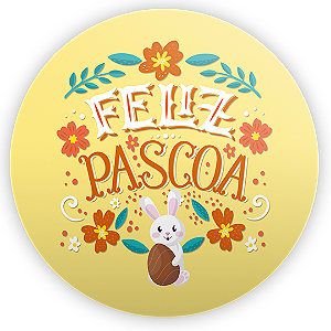 Painel de Mesa - Páscoa - Sublimado 3D