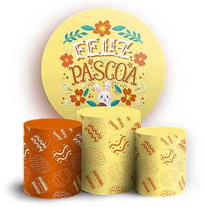 KIT Redondo e Trio - Páscoa - Sublimado 3D