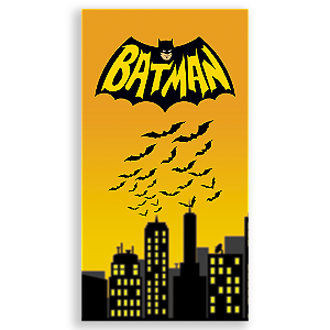 Faixa Lateral - Batman - Sublimado 3D