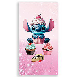 Faixa Lateral - Stitch Confeitaria - Sublimado 3D