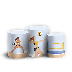 Trio Cilindro - Volei - Sublimado 3D
