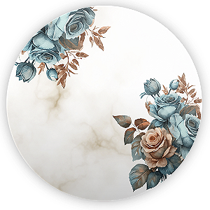 Painel de Mesa - Floral - Sublimado 3D