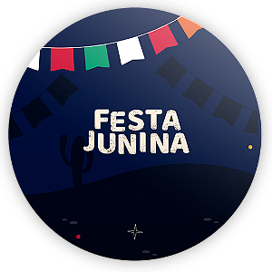 Painel de Mesa - Festa Junina - Sublimado 3D