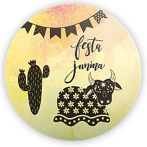 Painel de Mesa - Festa Junina - Sublimado 3D