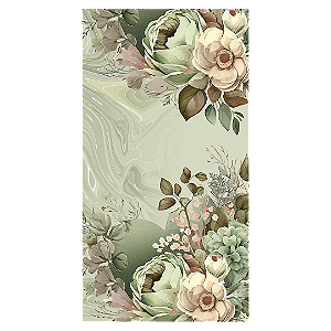 Faixa Lateral - Floral - Sublimado 3D