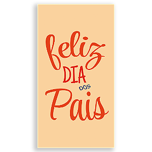 Faixa Lateral - Dia dos Pais - Sublimado 3D