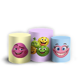 Trio Cilindro - Doce Fini - Sublimado 3D
