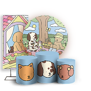 KIT Redondo Trio e Faixa - Bobbie Goods - Sublimado 3D
