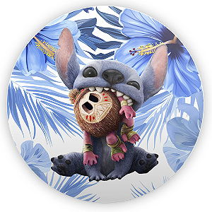 Painel de Mesa - Lilo Stitch - Sublimado 3D