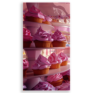 Faixa Lateral - Fundo Stitch Confeiteiro - Sublimado 3D
