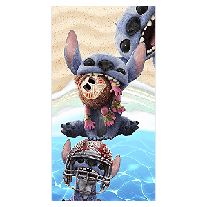 Faixa Lateral - Lilo Stitch - Sublimado 3D