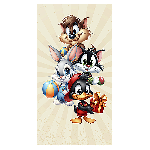 Faixa Lateral - Looney Tunes - Sublimado 3D