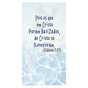 Faixa Lateral - Religioso Evangelico - Sublimado 3D