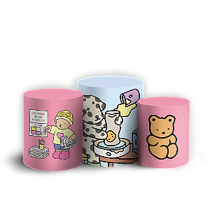 Trio Cilindro - Bobbie Goods - Sublimado 3D