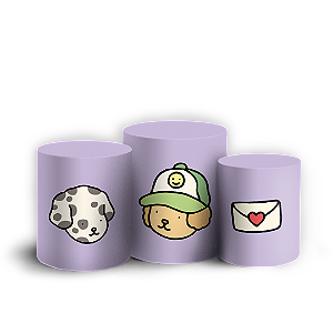 Trio Cilindro - Bobbie Goods - Sublimado 3D
