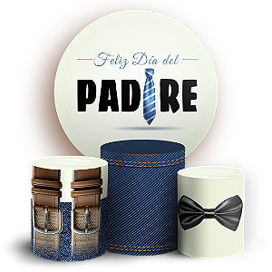KIT Redondo e Trio - Dia Del Padre - Sublimado 3D