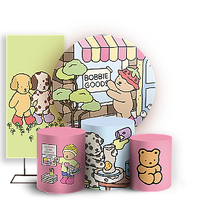 KIT Redondo Trio e Faixa - Bobbie Goods - Sublimado 3D
