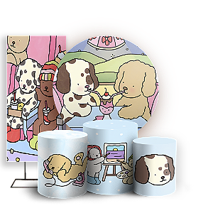 KIT Redondo Trio e Faixa - Bobbie Goods - Sublimado 3D