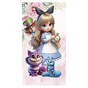 Faixa Lateral - Alice - Sublimado 3D