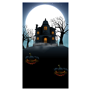 Faixa Lateral - Halloween - Sublimado 3D