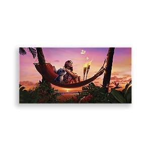 Painel Retangular - Lilo Stitch - Sublimado 3D