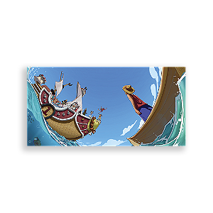 Painel Retangular - One Piece - Sublimado 3D