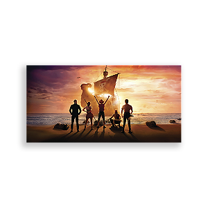 Painel Retangular - One Piece - Sublimado 3D