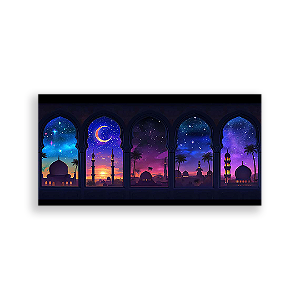 Painel Retangular - Aladdin Jasmine - Sublimado 3D