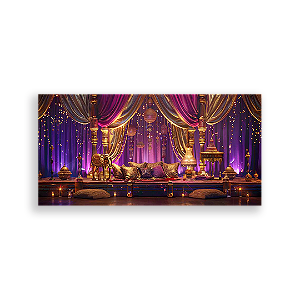 Painel Retangular - Aladdin Jasmine - Sublimado 3D