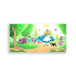 Painel Retangular - Alice - Sublimado 3D