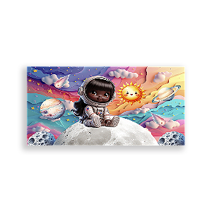 Painel Retangular - Astronauta - Sublimado 3D