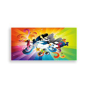 Painel Retangular - Balada - Sublimado 3D