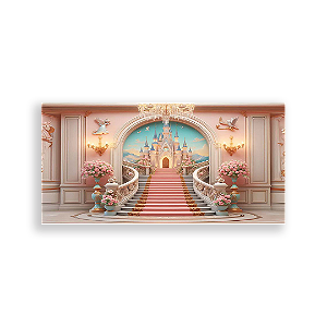 Painel Retangular - Bela Adormecida - Sublimado 3D