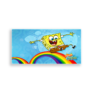 Painel Retangular - Bob Esponja - Sublimado 3D